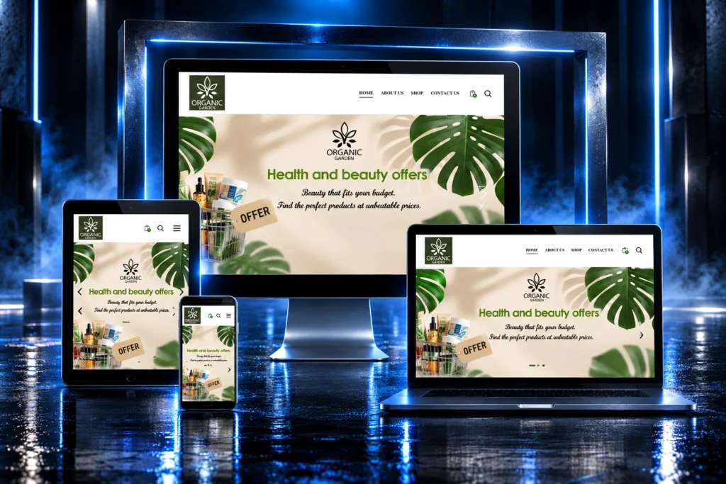 أعمال تصميم المواقع