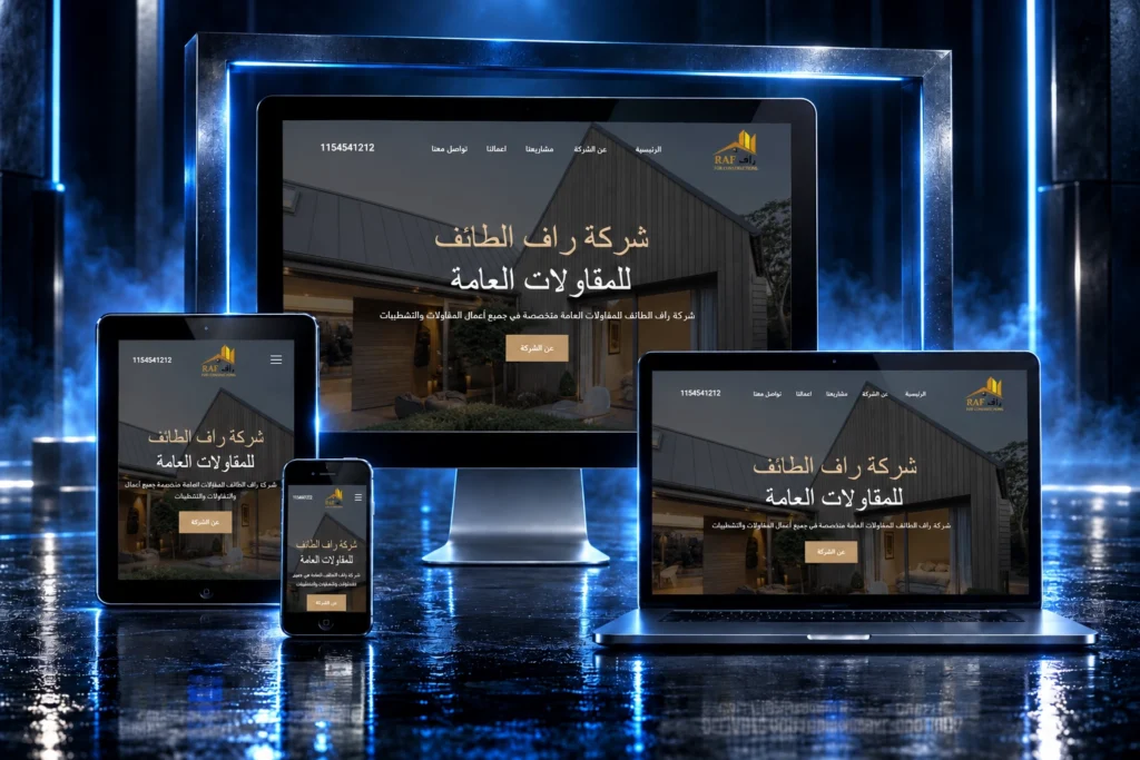أعمال تصميم المواقع